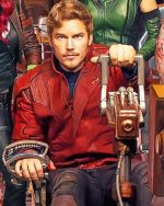 Peter Quill Paint By Numbers art