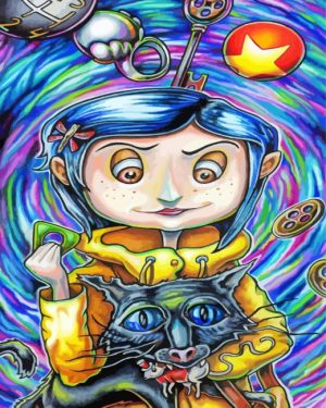 Aesthetic Coraline Art Paint By Number