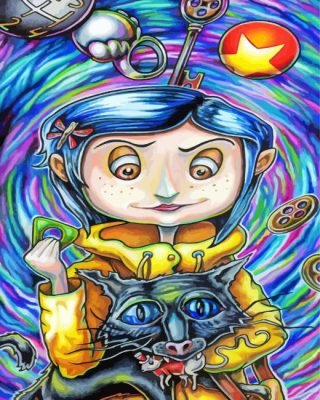 Aesthetic Coraline Art Paint By Number