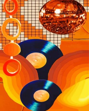 Aesthetic Disco Ball Paint By Number