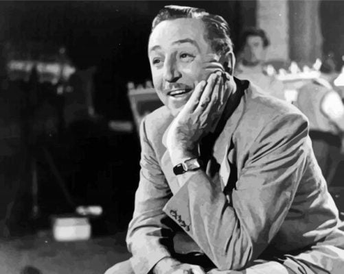 Walter Elias Disney Paint By Numbers 