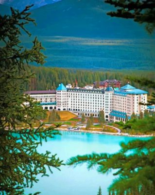 Canada Banff National Park Landscapes Paint By Number