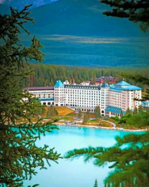 Canada Banff National Park Landscapes Paint By Number