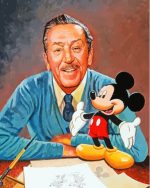 Walt And Mickey Paint By Number