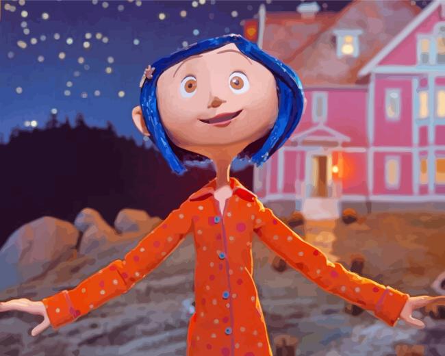Coraline Animated Movie Paint By Number