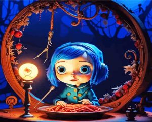 Cute Coraline Paint By Numbe