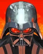 Lord Darth Vader Paint By Number