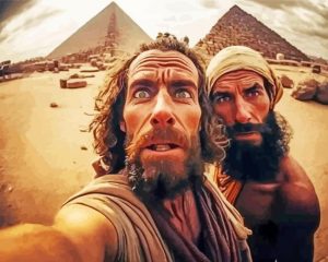 Egyptian Selfie Paint By Number