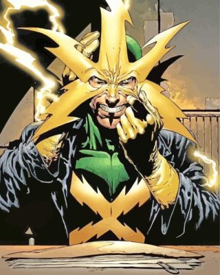 Electro Marvel Paint By Number