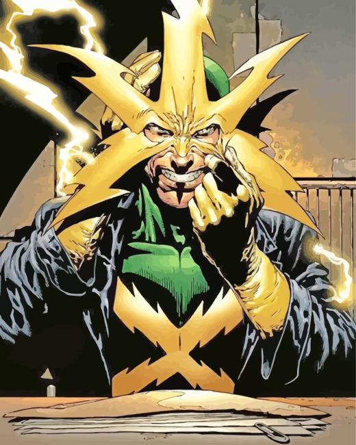 Electro Marvel Paint By Number