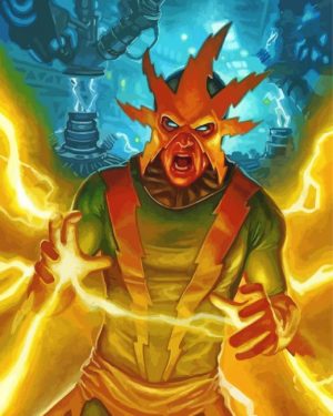 Mad Electro Paint By Number