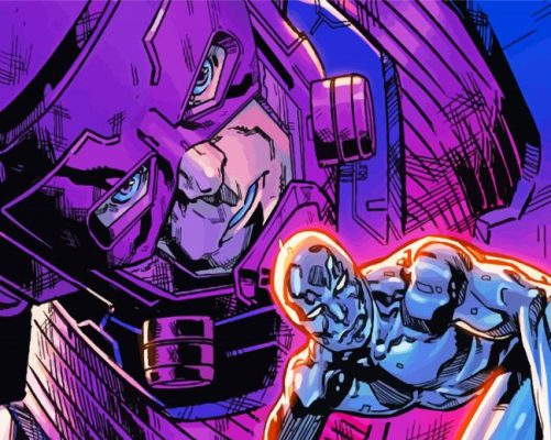 Fantastic Galactus Marvel Paint By Number