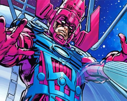 Fantastic Four Galactus Paint By Number