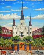 Jackson Square Judy Paint By Number