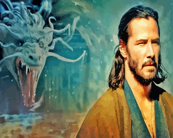 47 Ronin Keanu Reeves Paint By Number
