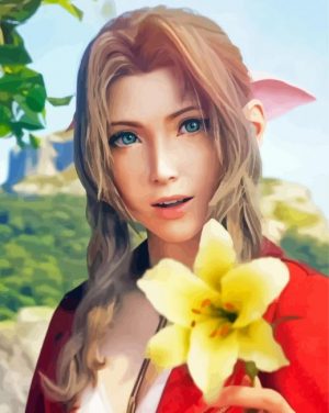 Aerith Gainsborough Character Paint By Number