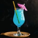 Blue Lady Cocktail Drink Paint By Number