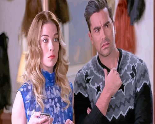 Alexis Rose And David Schitts Creek Paint By Number