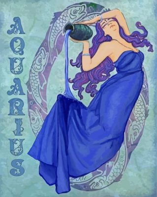 Aquarius Rising Paint By Numbers
