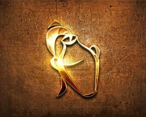 Aquarius Sign Paint By Numbers