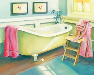 Bathtub Art Paint By Number