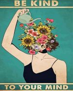 Be kind to your mind quote paint by numbers