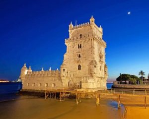 Belem Tower Portugal Paint By Numbers