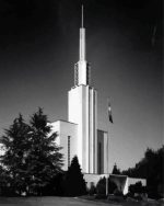 Black And White Lds Swiss Temple Paint By Numbers