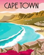 Cape Town Seascape Paint By Number
