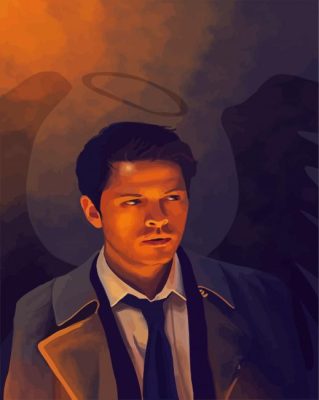 Castiel Supernatural Series Paint By Number