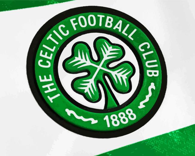Celtic FC Logo paint by numbers