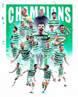Celtic FC Players Paint By Numbers