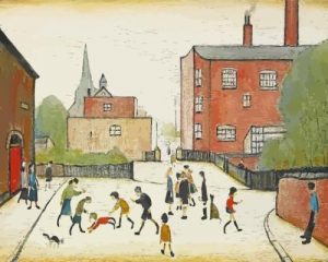 Children Playing Paint By Numbers