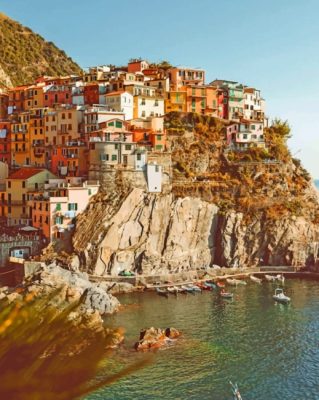 Italy Cinque Terre National Park Paint By Number