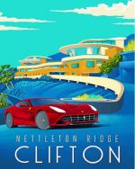 Clifton Nettleton Ridge Poster Paint By Number