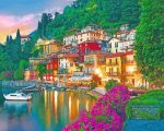 Como Lake Italy Paint By Numbers