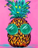 Cool Pineapple Paint By Numbers