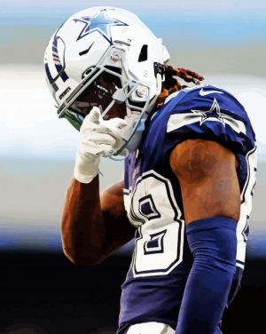 Dallas Cowboys Player Paint By Number