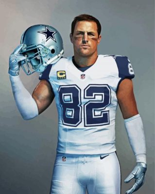 Christopher Jason Witten Paint By Numbers 