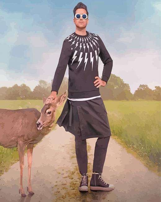 David Rose Paint By Number