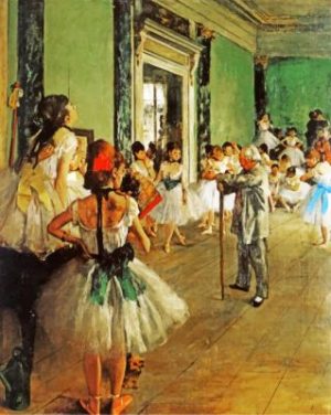 Edgar Degas Ballet Paint By Numbers