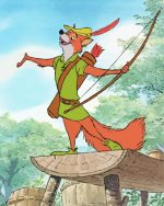 Robin Hood Disney Paint By Number