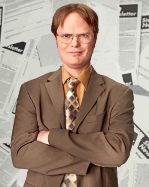 Dwight Schrute Paint By Number