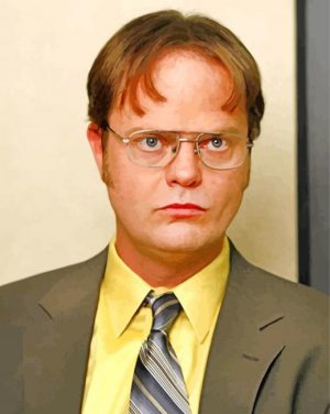 Dwight Schrute The Office Paint By Number
