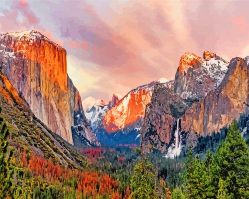 El Capitan California Paint By Number