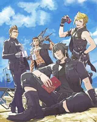 Final Fantasy XV Game Paint By Number