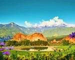 Garden Of The Gods Paint By Number