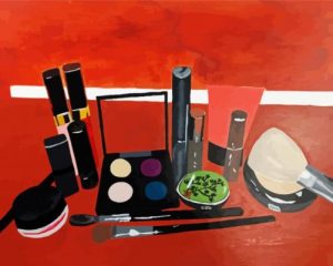 Girls Makeup Paint By Numbers