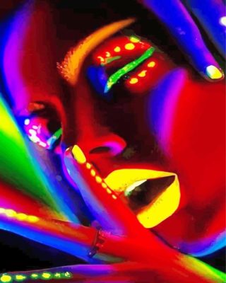 Glow In The Dark Paint By Numbers