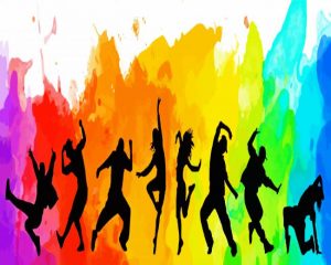 Hip Hop Dancers Art Paint By Numbers